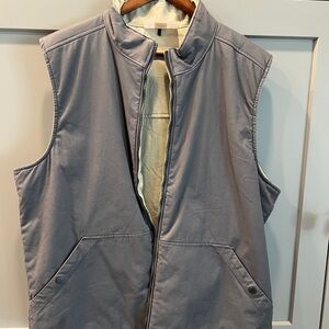 Tommy Bahama Men's Gray/Tan Reversible Large Vest